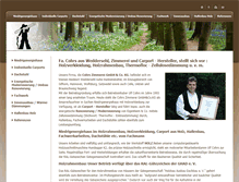 Tablet Screenshot of hausbau-cohrs.de